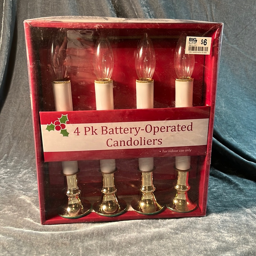 VTG Battery Candlesticks ⭐️